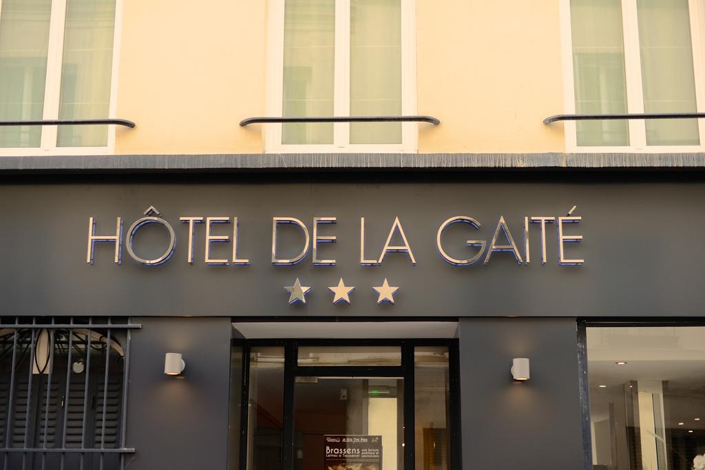 Hotel De La Gaite Paris Dış mekan fotoğraf